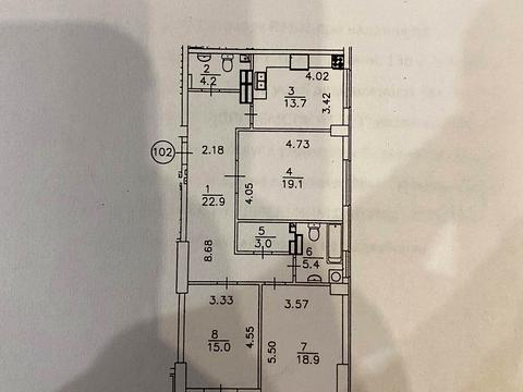 квартира по адресу Павла Тычины просп., 18-Б
