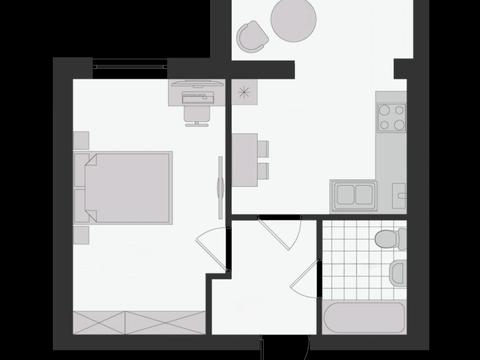 квартира по адресу Петра Григоренко просп., 20-А