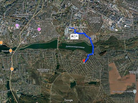 участок по адресу 1-й  Мрії проезд