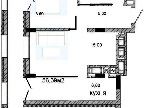 квартира по адресу Стрыйская ул., 320-А