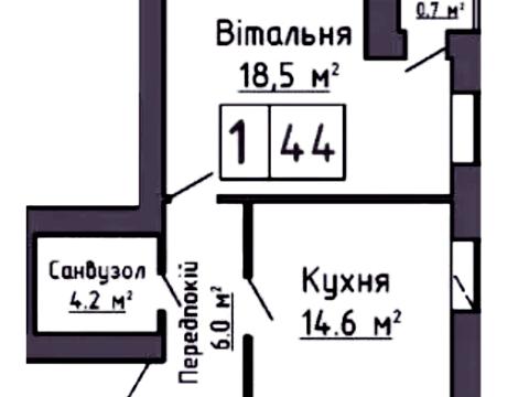 квартира по адресу Арцеулова ул., 8б