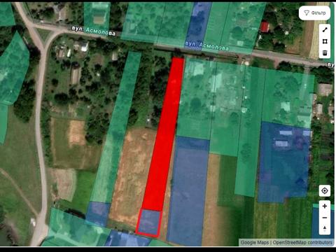 участок по адресу Асмолова
