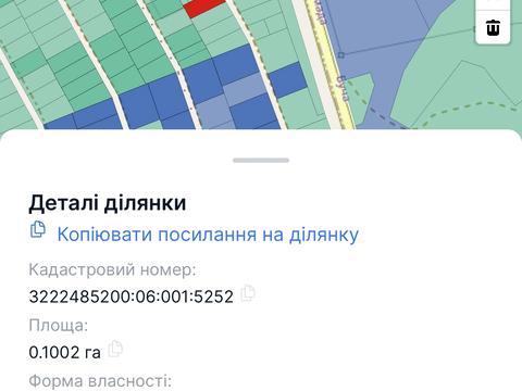 участок по адресу 