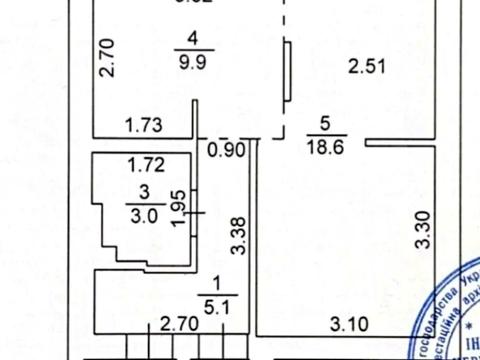 квартира за адресою Генерала Генадія Воробйова вул. (Курська), 12-Б
