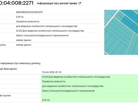 ділянка за адресою Ковальська, 71