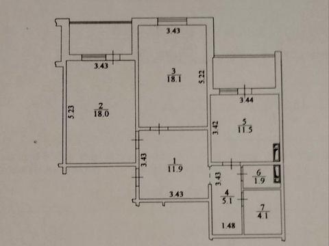 квартира за адресою Балтійський пров., 3