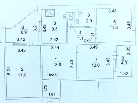 квартира по адресу Быкова Леонида бульв., 12