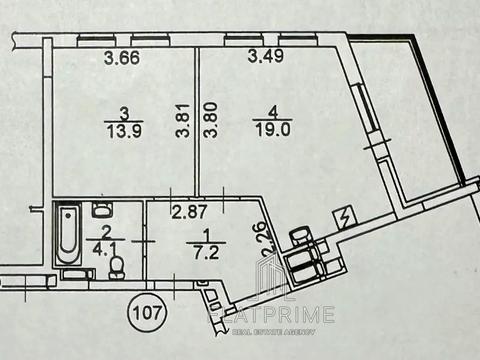 квартира за адресою Берестейський просп. (Перемоги), 67-А