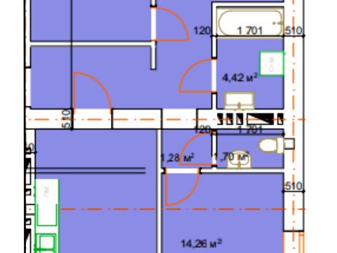 квартира по адресу Драгоманова ул., 6-А