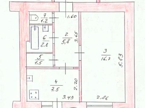 квартира за адресою Космічна вул., 78-А