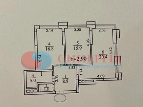 квартира по адресу Бульварно-Кудрявская ул. (Воровского), 17