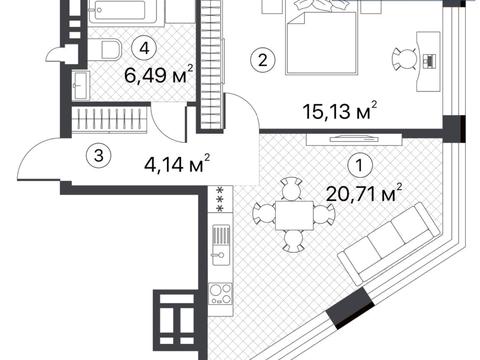 квартира за адресою Братів Чибінєєвих вул. (Чернігівська), 8-А