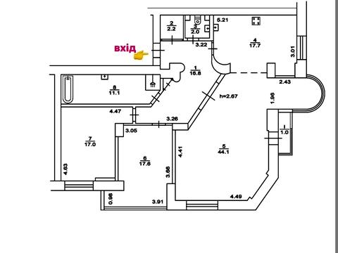 квартира за адресою Михайла Котельникова вул., 33