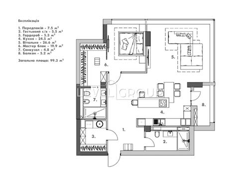 квартира за адресою Антоновича вул. (Горького), 44