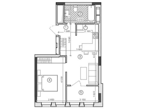квартира по адресу Под Голоском ул., 1