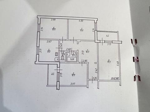 квартира по адресу Гната Хоткевича ул., 75а/2