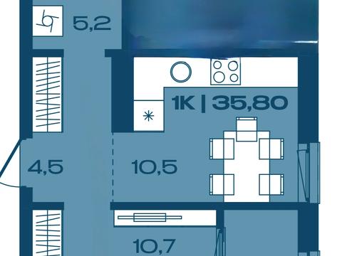 квартира за адресою Комунальна, 3