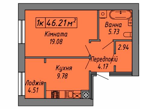 квартира за адресою Степана Бандери вул., 60