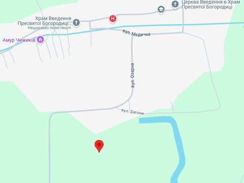 ділянка за адресою Озерна