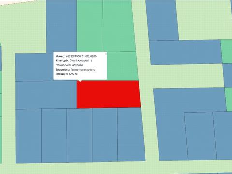 ділянка за адресою Озерна