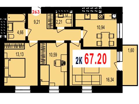 квартира за адресою Тараса Шевченка вул., 113