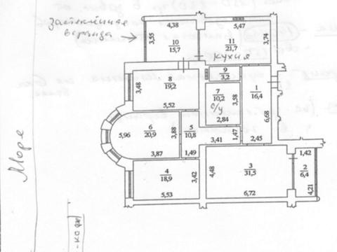 квартира по адресу Каркашадзе пер. (Цегляний), 2