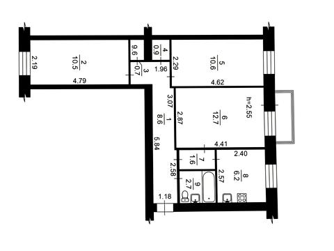квартира по адресу Михаила Бойчука ул. (Киквидзе), 23