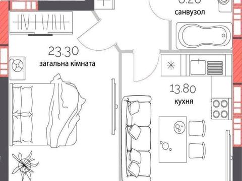 квартира за адресою Героїв АТО вул. (Красіна), 81