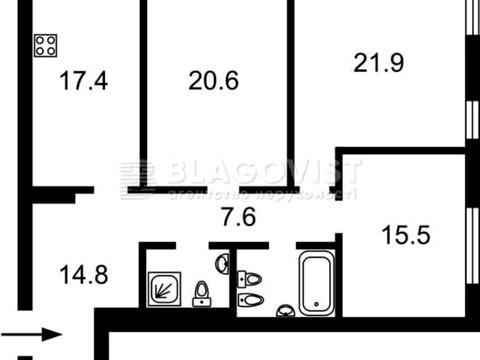 квартира по адресу Зверинецкая ул., 70-А