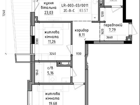 квартира за адресою Василя Гаджеги вул., 1