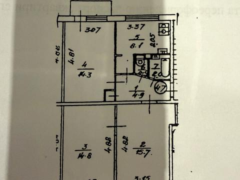 квартира по адресу Ірини Бекешкіної ул. (Генерала Карбишева), 18-Б