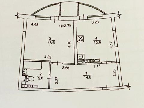 квартира по адресу Урловская ул., 11/44