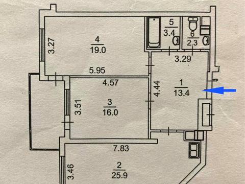 квартира за адресою Голосіївський просп. (40-річчя Жовтня), 62