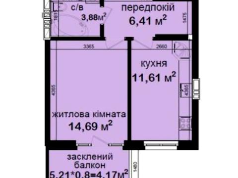 квартира по адресу Метрологическая ул., 107-А