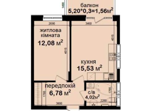 квартира по адресу Метрологическая ул., 107-Г