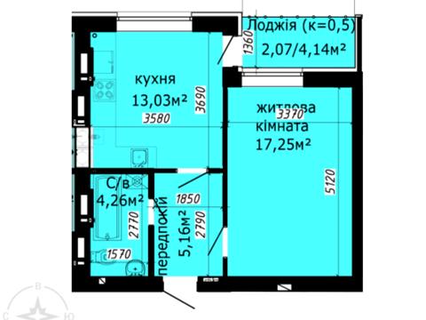 квартира по адресу Метрологическая ул., 107-Г