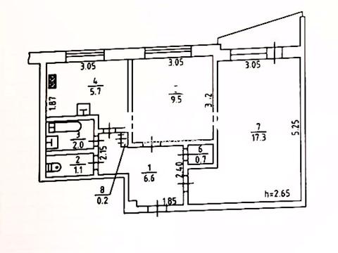 квартира по адресу Валентиновская ул. (Блюхера), 20