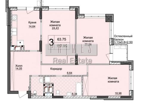 квартира за адресою Андрія Верхогляда вул. (Михайла Драгомирова), 17