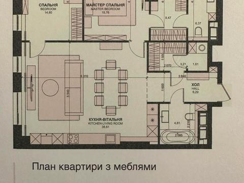 квартира за адресою Василя Тютюнника вул. (Анрі Барбюса), 39/2