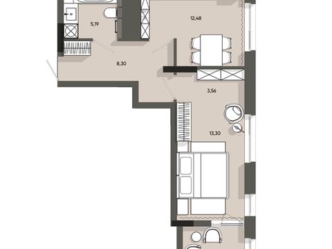 квартира по адресу Раковского ул., 11