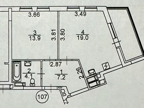 квартира по адресу Берестейский просп. (Победы), 67-Б