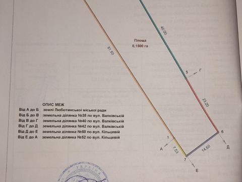 ділянка за адресою смт. Манченки, Кільцева, 50
