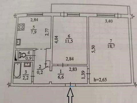 квартира за адресою Академіка Доброхотова вул., 30