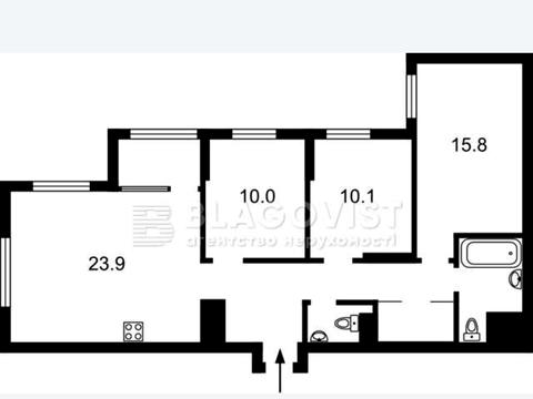 квартира за адресою Дніпровська набережна вул., 18-А