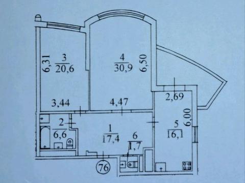 квартира за адресою Володимира Івасюка просп. (Героїв Сталінграду), 12-Є