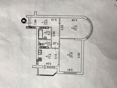 квартира по адресу Елизаветы Чавдар ул., 9