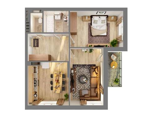 квартира по адресу Василия Симоненко ул., 32