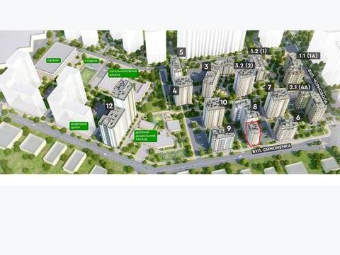 квартира по адресу Василия Симоненко ул., 32