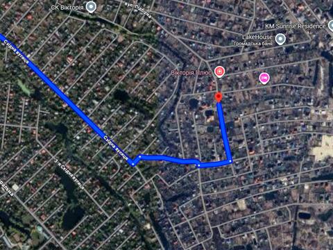 ділянка за адресою Центральна