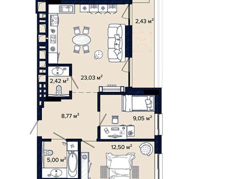 квартира за адресою Наукова вул., 5